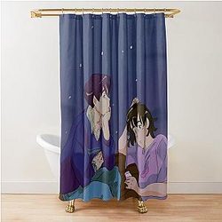 boy and girl ( anime )  Shower Curtain