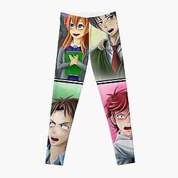 Gekkan Shoujo Nozaki-kun Couples Manga Panels Leggings