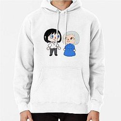 Anime couples: Howl and Sophie Pullover Hoodie