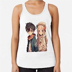 Anime Couple Racerback Tank Top
