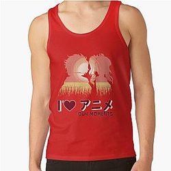 I love our moments Anime style Couple T-Shirt Tank Top