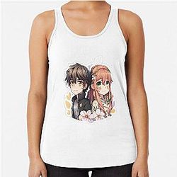 Cute couples Racerback Tank Top