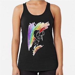 Thor Couples Design (Girl) Racerback Tank Top