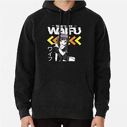 Shes My Waifu Hes My Senpai Anime Manga Couples Romantic Pullover Hoodie