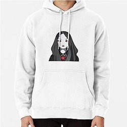 Gothic anime girl Pullover Hoodie