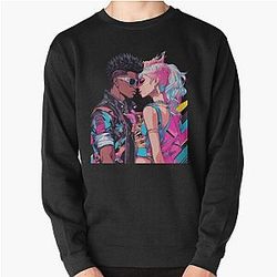 Anime Interracial Love Pullover Sweatshirt