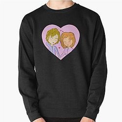 Anime couple  Pullover Sweatshirt
