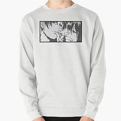 Black lagoon couples kiss Pullover Sweatshirt