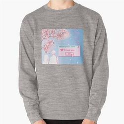 Romantic anime Pullover Sweatshirt