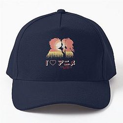 I love us Anime style Couple Baseball Cap