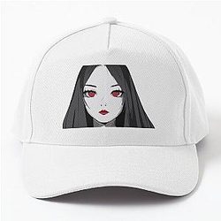 Gothic anime girl Baseball Cap