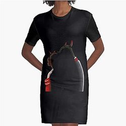 Couples  Graphic T-Shirt Dress