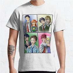 Gekkan Shoujo Nozaki-kun Couples Manga Panels Classic T-Shirt