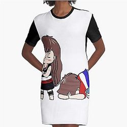 Karenni couples Graphic T-Shirt Dress