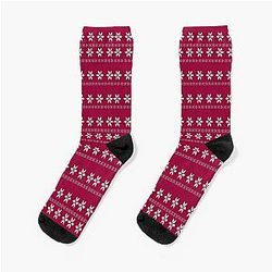 Anime Couple Illustration with "Sweater Weather, Better Together" Socks