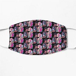 Anime Interracial Love Flat Mask