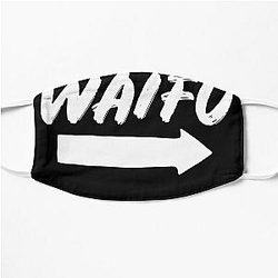 Mens Matching Couples Anime Boyfriend Shes My Waifu Shirt Flat Mask