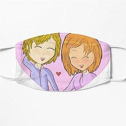 Anime couple  Flat Mask