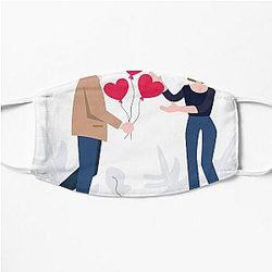 Valentine's couples  Flat Mask
