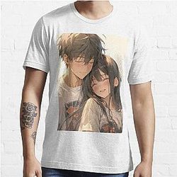 Romantic anime couples Essential T-Shirt