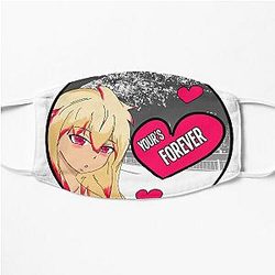 Anime Valentines - Yours Forever Flat Mask