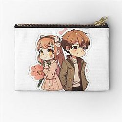 Cute couples  Zipper Pouch