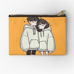 Cute Couples : a love story Zipper Pouch