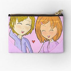 Anime couple  Zipper Pouch
