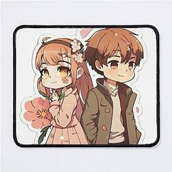 Cute couples  Mouse Pad