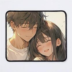 Romantic anime couples Mouse Pad