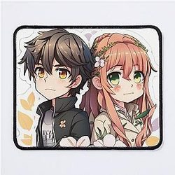 Cute couples Mouse Pad