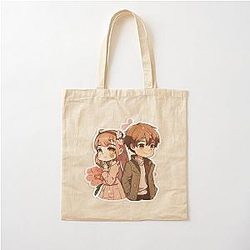 Cute couples  Cotton Tote Bag