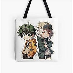 Cute couples All Over Print Tote Bag