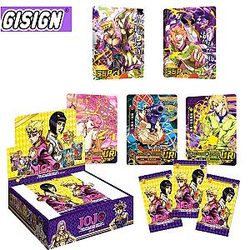 Hot Japanese Anime jojo bizarre adventure card Character Collection rare Cards box toys hobby Game collectibles for Child Gifts