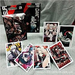 1 set Anime Danganronpa Poker Cards Toy Cosplay Board Game Cards With Box Collection toys Gift