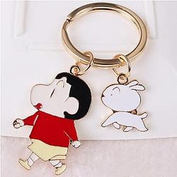 1 Piece Of Metal Design High Quality Animated Shin-Chan Kawaii Key Cartoon AT2302 Official Merch