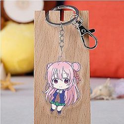 Sugar Happy Life Keychain Japanese Cartoon Transparent Acrylic Double Side Car AT2302 Official Merch