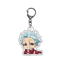 The Lively Seven Deadly Sins Key Meliodas Elizabeth Hawk Ban Transparent Acrylic AT2302 Official Merch
