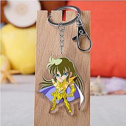 The Cartoon Figure Saint Seiya Key Key Pendant Acrylic Computers AT2302 Official Merch