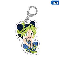 The Cartoon Figure Jojo Bizarre Adventure Collection Key Chain Acrylic Pendant AT2302 Official Merch