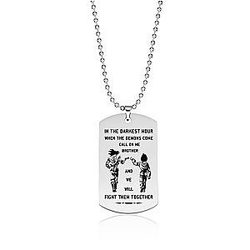 Together Gifts Keychain Stainless Steel Pendant Lively For Friends AT2302 Official Merch