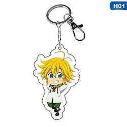 The Seven Deadly Sins Key Meliodas Ban Gowther Diane Elizabeth Hawk Cartoon AT2302 Official Merch