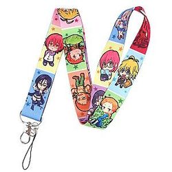 The Seven Deadly Sins Anime Cosplay Key Lanyards Trinkets Cartoon Printing Belts AT2302 Official Merch