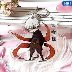 Tokyo Ghoul Keychain For Fans Sasaki Haise Acrylic Double Face Pendant Keychain AT2302 Official Merch