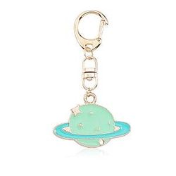 Animated Cartoon Keychains Magic Sakura Personality Student Planet Moon Heart Pendant AT2302 Official Merch