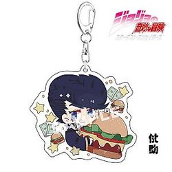 Animated Adventure Jojo Bizarre Acrylic Key Figure Kujo Jotaro Kira Yoshikage AT2302 Official Merch