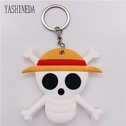 Animated One Piece Double Side 3D Key Chain Keychain Comic Pvc Figure Key AT2302 Official Merch