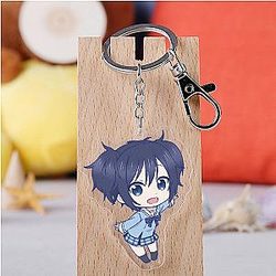 Animated Happy Life Sugar Hanging Keychains Cartoon Figure Matsuzaka Sato Koube AT2302 Official Merch
