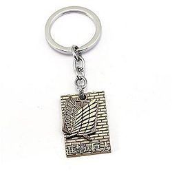 Attack On Titan Animated Keychain Key Explorer Regimental Key Holder Fashion Chain Drive AT2302 Official Merch