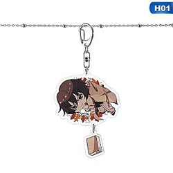 Atsushi Acrylic Keychain Lively Fashion Bungou 4 Styles Stray Dogs Hanging Keychain AT2302 Official Merch